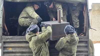 Фото 1. Орловский вуз отправил очередную партию груза для российских военнослужащих