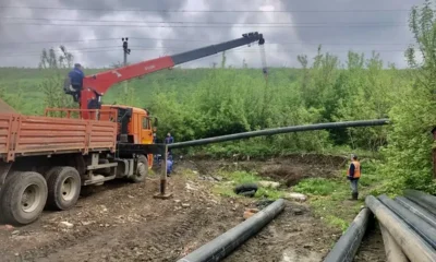 Продолжается ремонт коллектора в районе ГК «Луч» в Орле