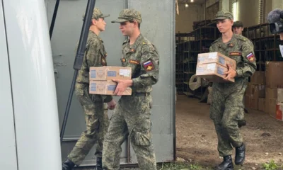 Из Орла отправлена очередная партия гуманитарной помощи российским военным