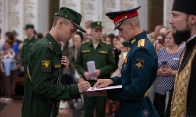 Орловцы приняли присягу в Музее Победы на Поклонной горе