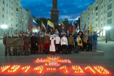 В Орле прошла патриотическая акция «Защитники Отечества»