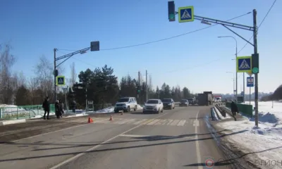 Под Орлом «Газель» сбила женщину на пешеходном переходе