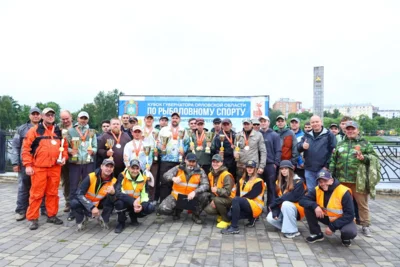 Фото 1. Рыбаки сразились за Кубок губернатора Орловской области по ловле окуня