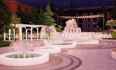 В сквере Маяковского в Орле разобьют фонтан и зоны отдыха