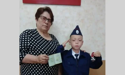 Второкласснику из Болхова вручили орден Мужества за подвиг отца