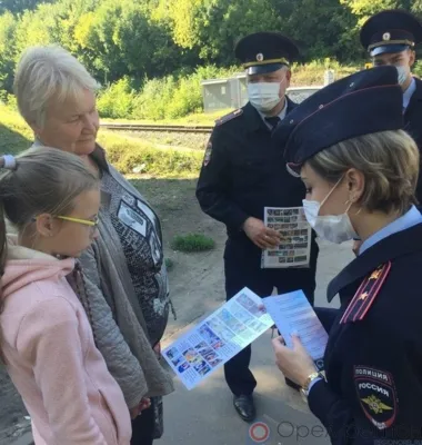 Орловские полицейские провели рейдовое мероприятие вблизи железнодорожных переездов