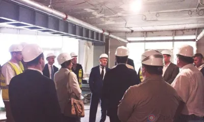 Делегация Правительства РФ оценила ход строительства орловского «Титаника»