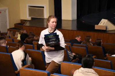 Фото 8. Орловцы написали этнографический диктант. Фоторепортаж