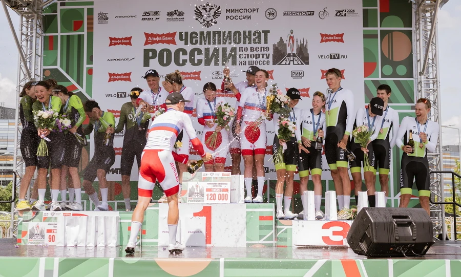 Орловцы стали вторыми на чемпионате России по велоспорту на шоссе