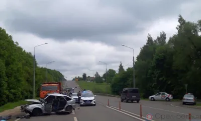 На подъезде к Орлу в ДТП с КамАЗом погибла женщина