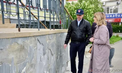 Входную группу орловского музея облагородят