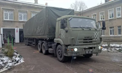 Ещё 13 тонн гуманитарного груза отправлено из Орла для жителей ДНР