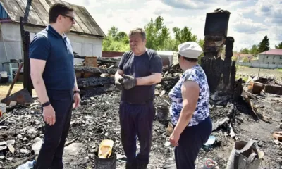 Андрей Клычков встретился с пострадавшими от вражеских атак болховчанами