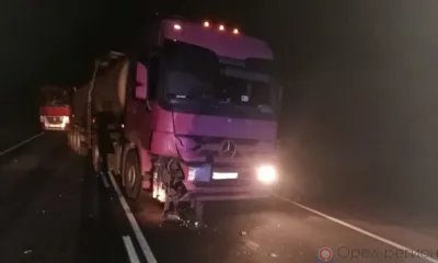 В Орловской области пешеход погиб под колёсами большегруза