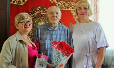 Ветеран ВОВ орловец Александр Ширшов празднует свой 101 день рождения