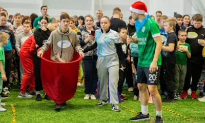 В Орле инклюзивный праздник «Спорт в Новый год» собрал более 400 участников