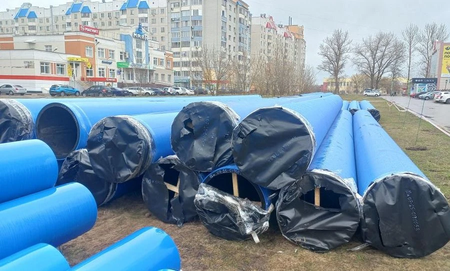 В Орле продолжается строительство сетей водоснабжения для межвузовского кампуса