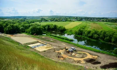 За реконструкцией «Васильковой гавани» в Новосиле можно следить онлайн