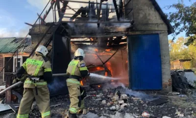 Из-за короткого замыкания орловец лишился машины и гаража