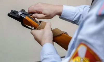 Житель Урицкого района сдал в Росгвардию незарегистрированное ружьё