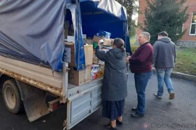 Очередная партия гуманитарного груза от орловцев отправлена в госпиталь для бойцов