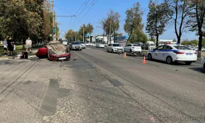 В ДТП на Московском шоссе в Орле погиб мотоциклист