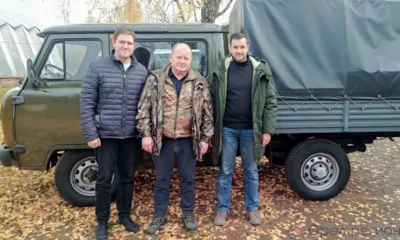 Из Орла десантникам на курское приграничье передан УАЗ «Фермер»