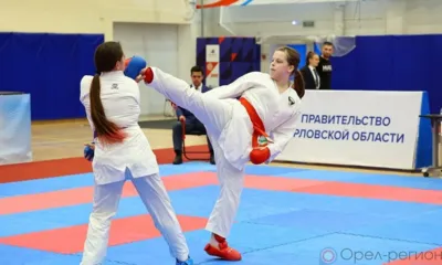 Орловцы выиграли 18 медалей на домашнем чемпионате ЦФО по каратэ