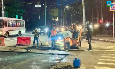 Движение транспорта по ул. Полесской в Орле откроют сегодня после 19 часов