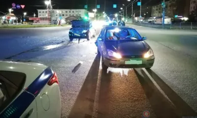 В Орле Ford Escape и Ford Focus не поделили дорогу