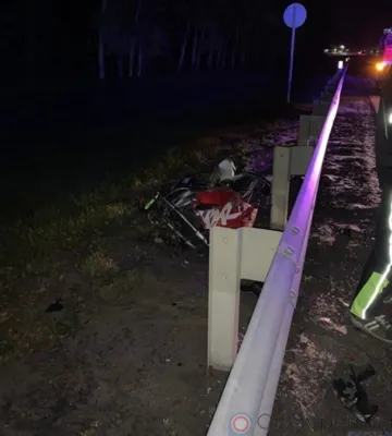 После ДТП под Орлом госпитализировали мотоциклиста