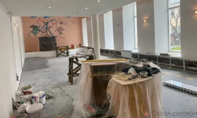 В орловской библиотеке им. И.А. Крылова начался ремонт