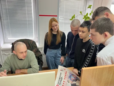 Фото 2. Школьники из Орловского МО побывали в гостях у «Орловской правды»