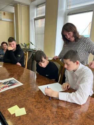 Фото 3. Школьники из Орловского МО побывали в гостях у «Орловской правды»