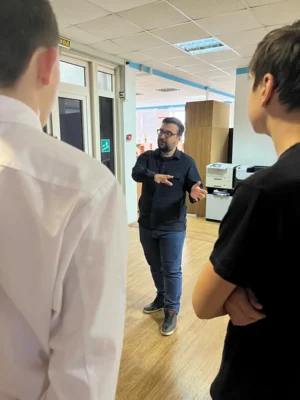 Фото 4. Школьники из Орловского МО побывали в гостях у «Орловской правды»