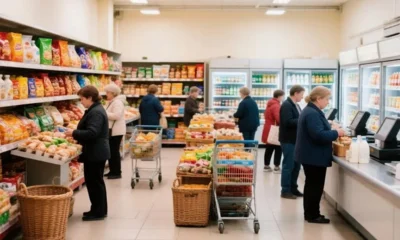 На Орловщине подешевели огурцы, бананы и колбаса