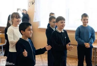 Фото 2. Ученики Кромской НОШ узнали секреты актерского мастерства