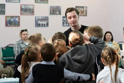 Фото 5. Ученики Кромской НОШ узнали секреты актерского мастерства