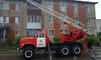 Пострадавшие в результате пожара в Мценске получат матпомощь из резервного фонда облправительства