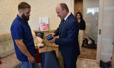 Председатель Орловского облсовета Леонид Музалевский побывал в гостях у семьи участника СВО