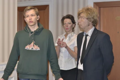 Фото 8. Режиссёр Евгений Григорьев презентовал свой снятый в Орле полнометражный фильм «ГостиШКА»