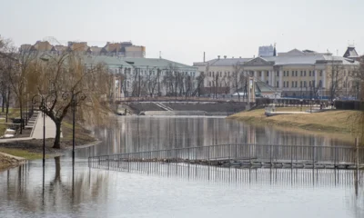 Паводок на Орловщине постепенно отступает