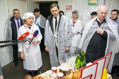 Фото 9. Андрей Клычков совершил рабочую поездку в Залегощенский район