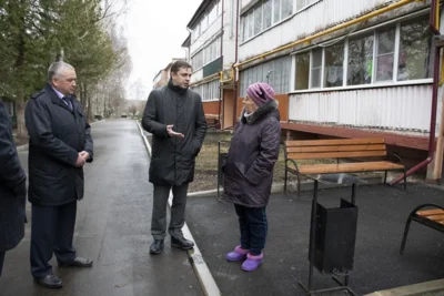 Фото 15. Андрей Клычков совершил рабочую поездку в Залегощенский район
