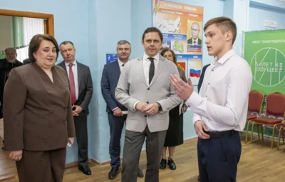 Фото 22. Андрей Клычков совершил рабочую поездку в Залегощенский район