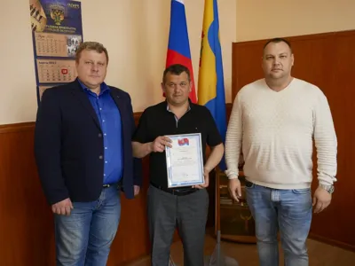 В Орловской области благодарность нашла своего героя