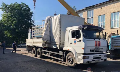 Орловщина доставила в Троицкий район ЛНР 42 тонны стройматериалов