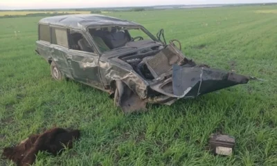 На Орловщине за один день два автомобиля вылетели в кювет
