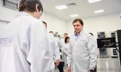 Андрей Клычков посетил с рабочим визитом предприятие ОЭЗ «Орёл»