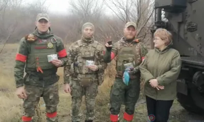 Участники СВО поблагодарили жителей Верховского района